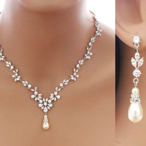 Wedding Silver Plated Pearl Ring/Necklace/Earrings/Bracelet Cat Series Jewelry Wedding Silver Plated Pearl Ring/Necklace/Earrings/Bracelet Cat Series Jewelry