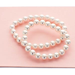 Flowergirl bracelets, bridesmaid bracelet, flowergirl jewelry gift, bridesmaid jewelry, bridal bracelet, wedding bracelet, wedding jewelry image 1