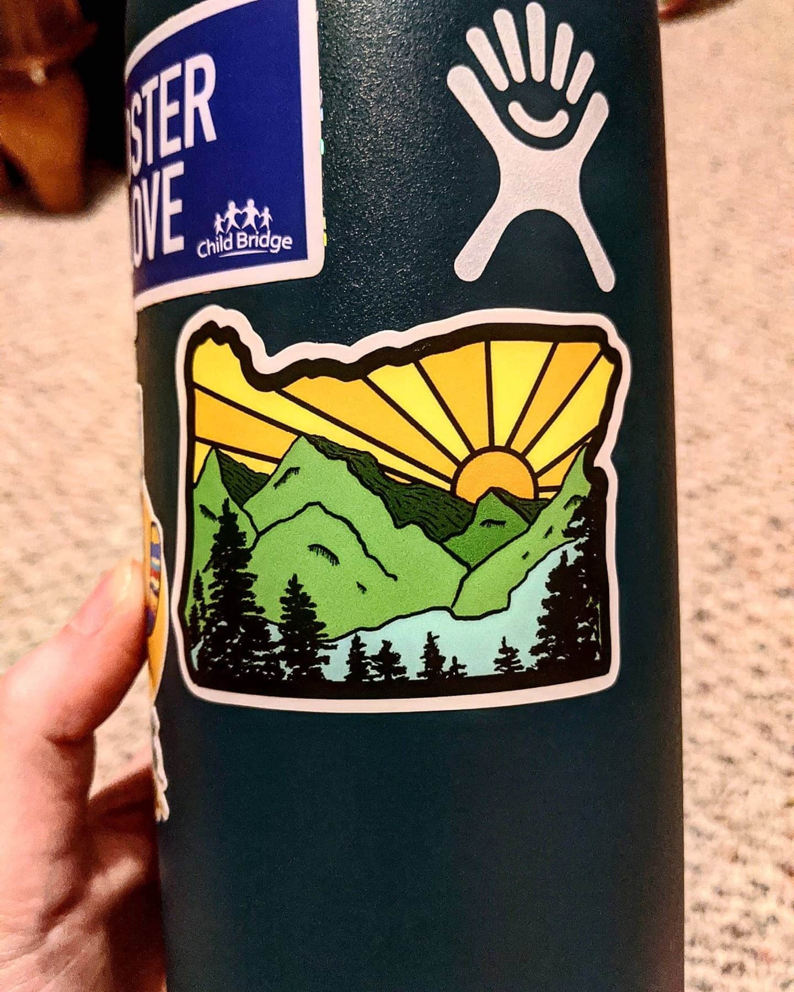 Oregon State Sticker / Water Bottle Sticker / Hydroflask Etsy