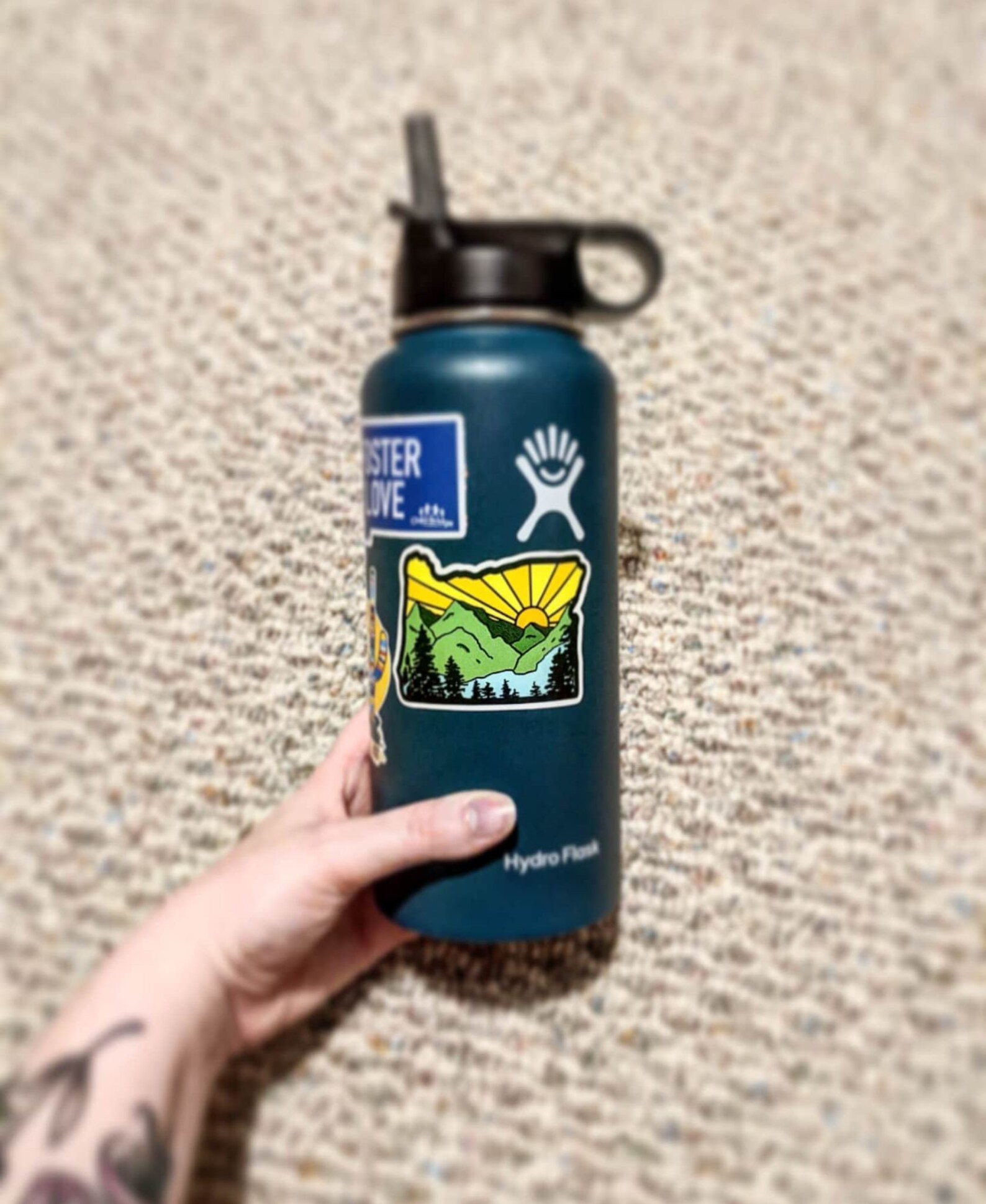 Oregon State Sticker / Water Bottle Sticker / Hydroflask Etsy