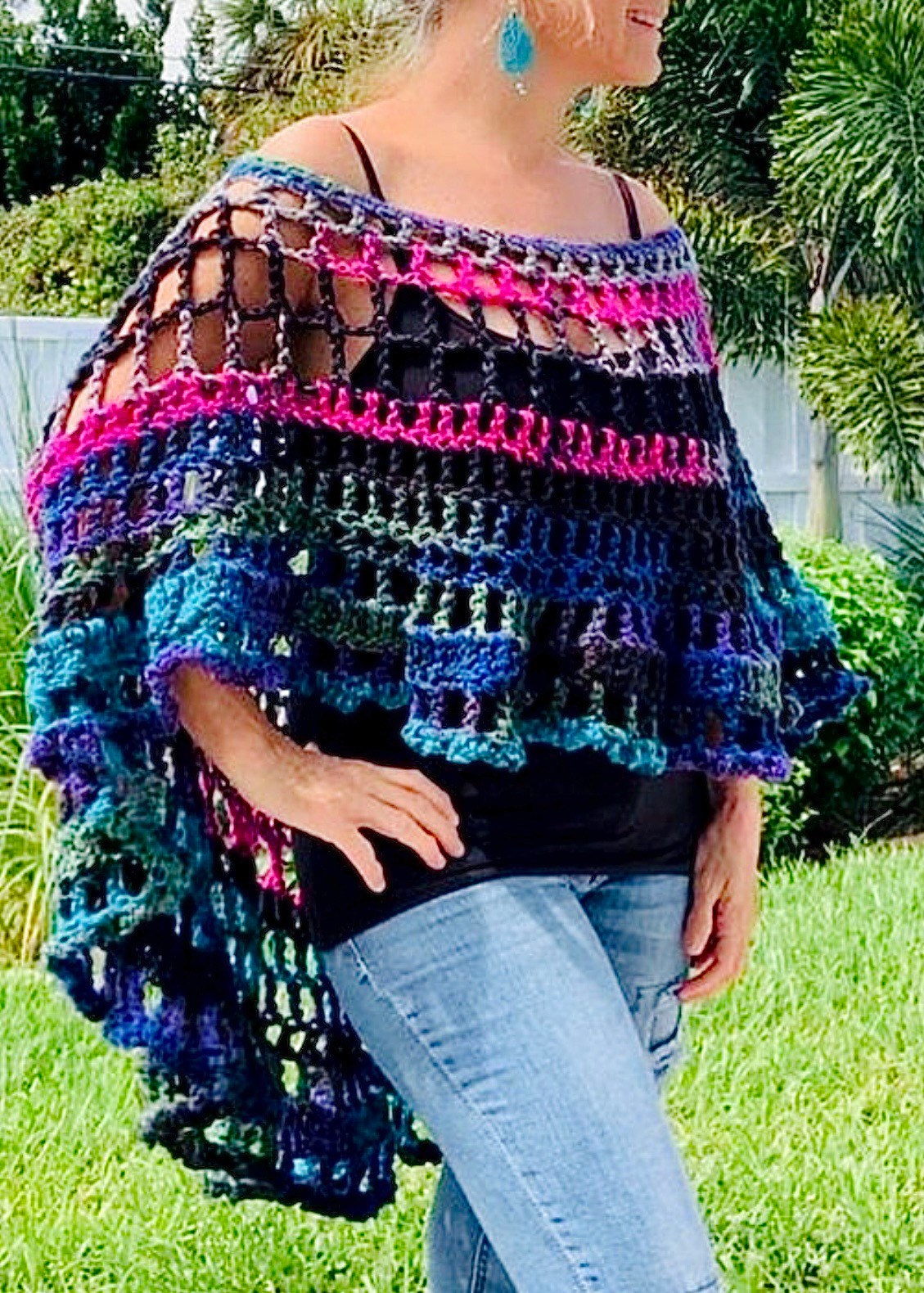Easy Crochet Pattern Crochet Cape 