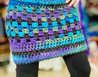 Mini Skirt Crochet Pattern, Boho Mini Skirt, Crochet Mini Skirt, Easy Crochet Pattern, Beginner Crochet Pattern, Women Crochet, DIY Skirt
