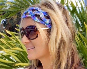 Boho Crochet Headband Pattern, Easy Hippie Style (PDF Pattern)