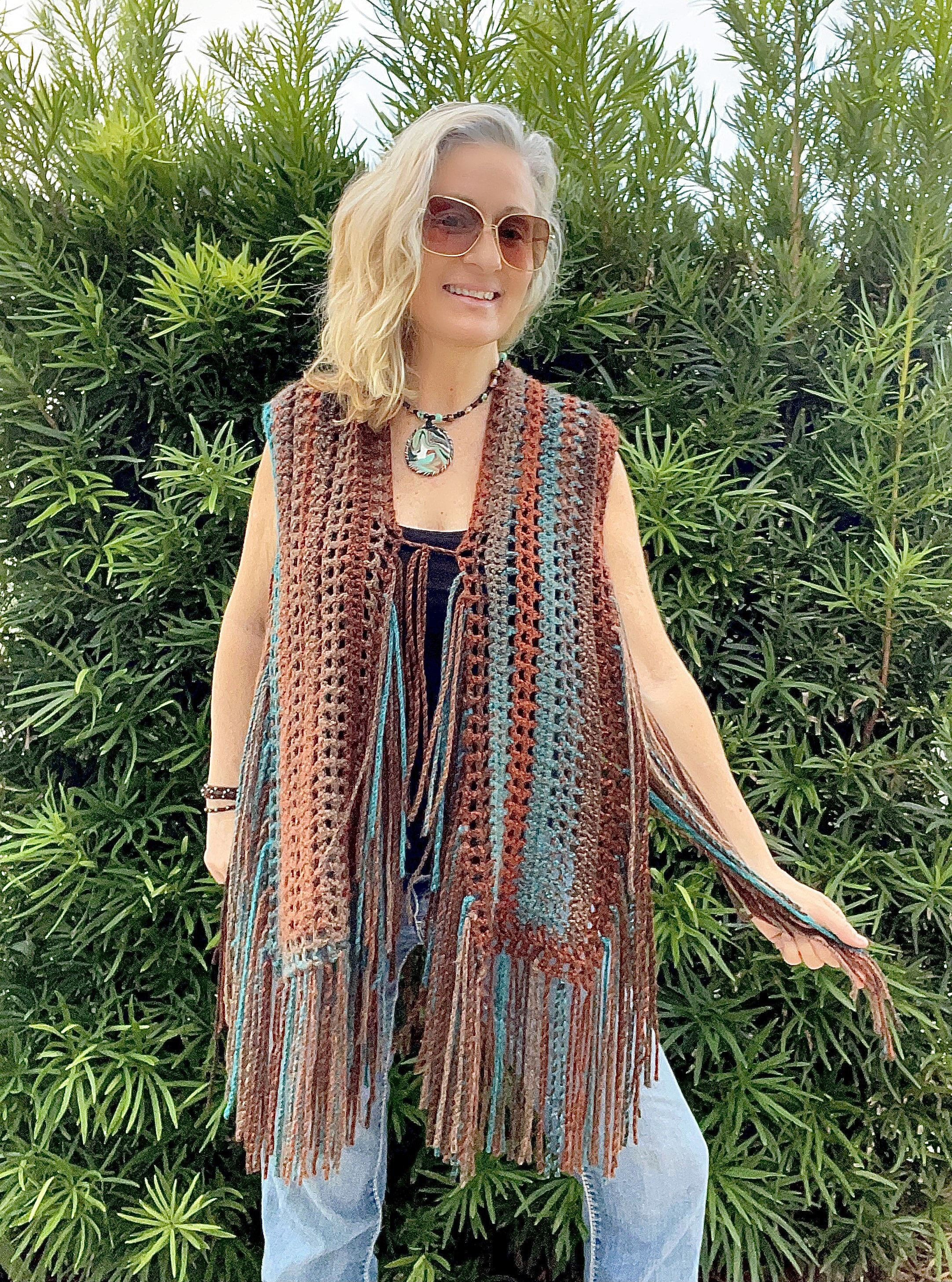 Vest Crochet Pattern Boho Crochet Pattern Fringe Vest Easy Crochet Pattern Vest Women Crochet Hippie Crochet Crochet Pattern Etsy Canada