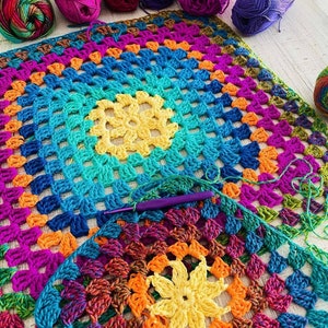 Flower Child Poncho, Crochet Pattern, Boho Poncho, Boho Crochet Pattern, Boho Pattern, Hippie Crochet, Hippie Clothing, Bohemian Top, Summer image 8