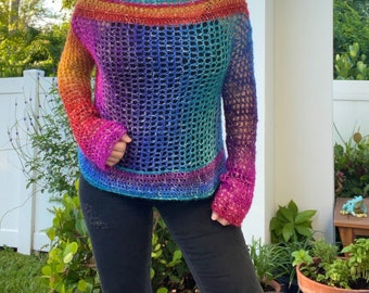 Rainbow Sweater