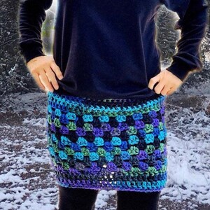 Mini Skirt Crochet Pattern Boho Mini Skirt Crochet Mini - Etsy