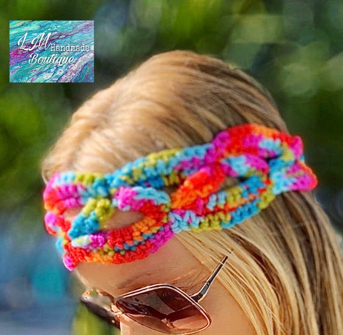Boho Headband Crochet Headband Pattern Boho Crochet Pattern Etsy