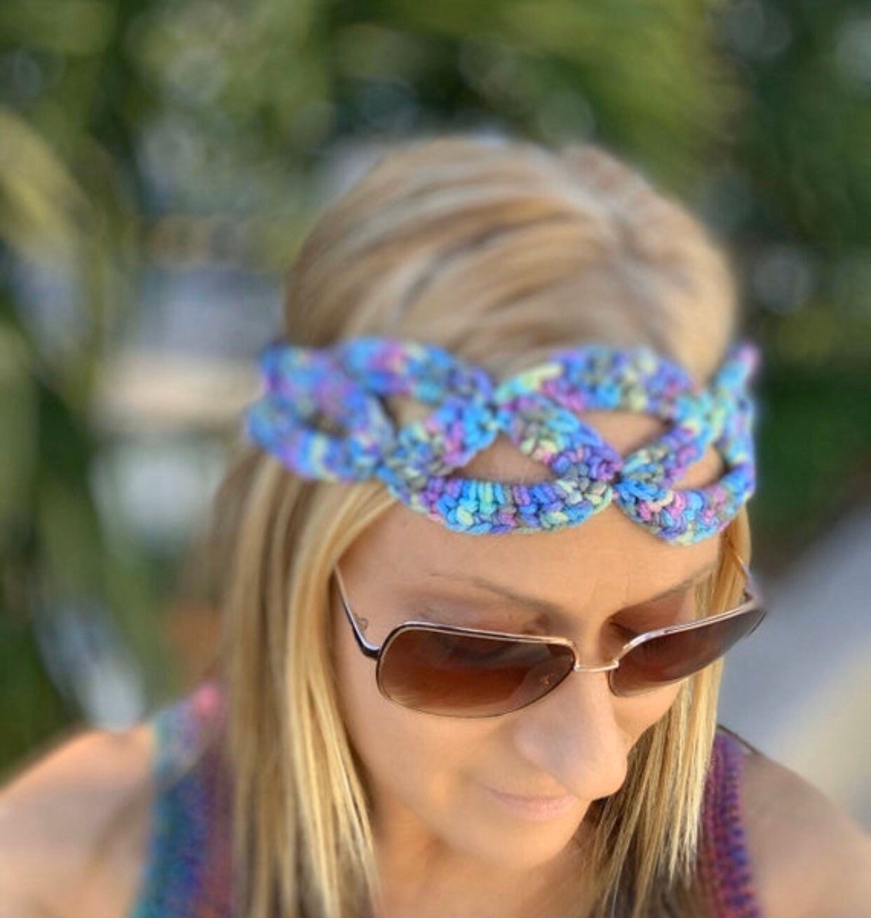 Boho Headband Crochet Headband Pattern Boho Crochet Pattern Etsy