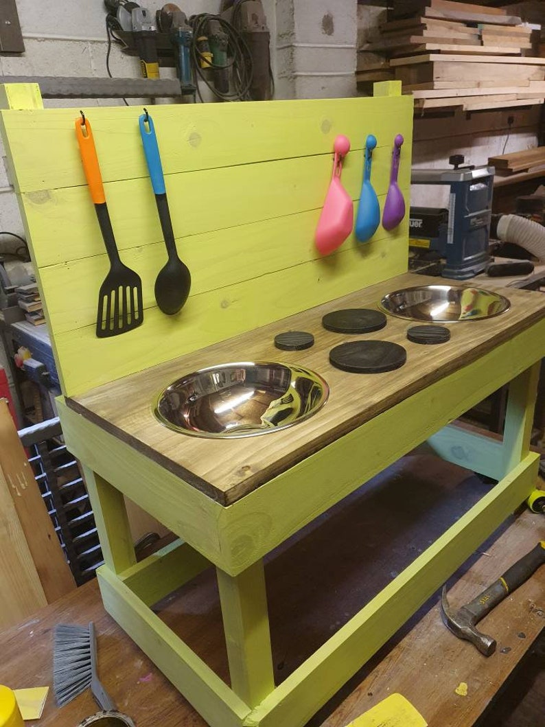 Messy Play Mud Kitchen Etsy UK