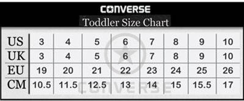 baby converse size 5 uk