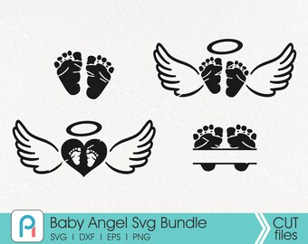 Download Baby Memorial Svg Baby Svg Baby Angel Svg Angel Svg Angel ...