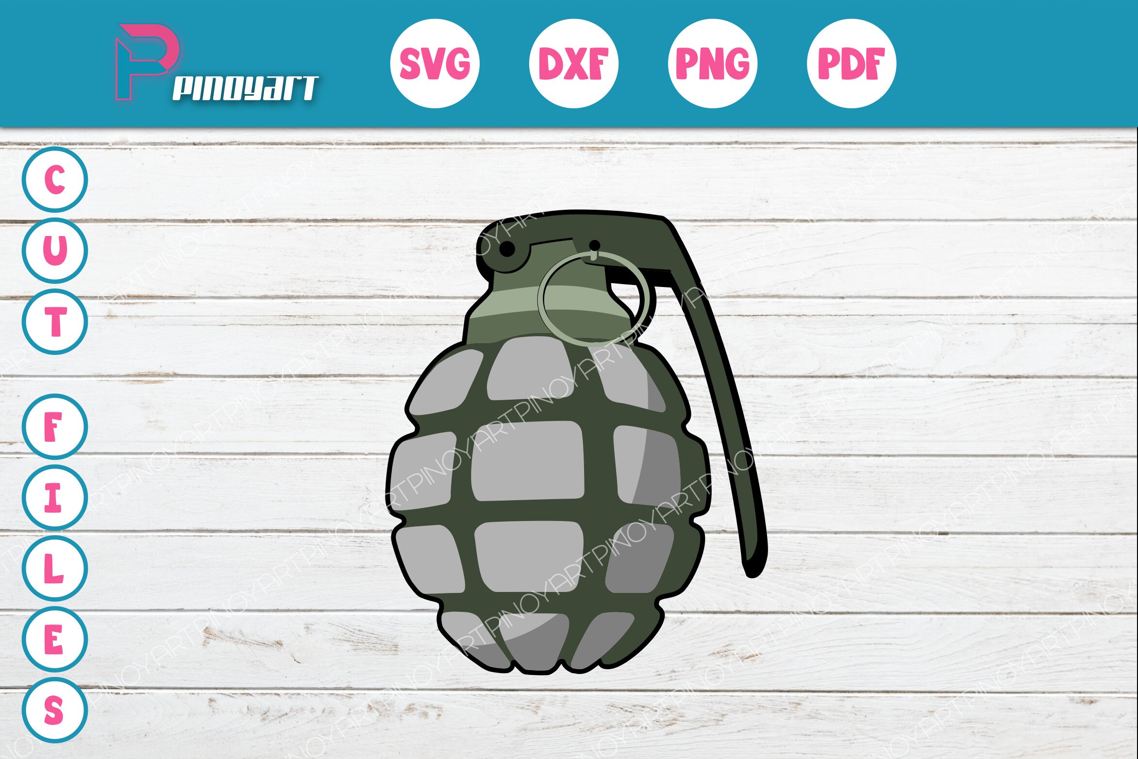 grenade svg grenade svg grenade svg file grenade dxf | Etsy