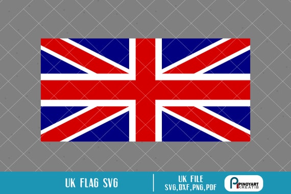 Download UK Flag Svg United Kingdom Flag Svg UK Svg UK Flag Clip | Etsy
