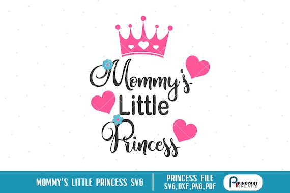 Download little princess svg mommy's princess svg princess svg | Etsy