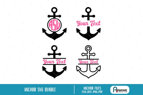 Download Free Anchor Monogram Svg Anchor Svg Beach Svg Anchor Clip Art Etsy SVG Cut Files
