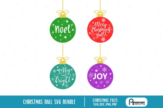 Svg De Boule De Noël Noël Svg Svg Joyeux Noël Merry Christmas Y All Svg Svg Joyeux Et Lumineux Noël Clip Art Des Fichiers Svg Svg