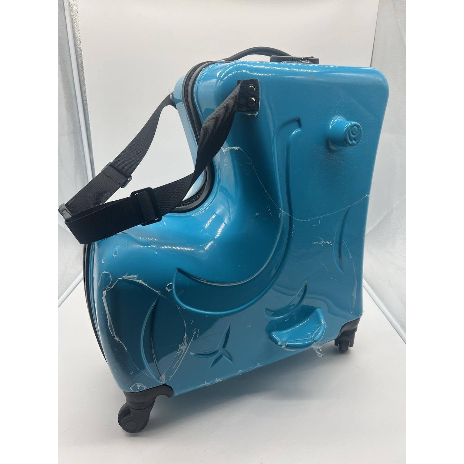 AO WEI LA 子供用 ライドオンスーツケース キャスター付きスーツケース