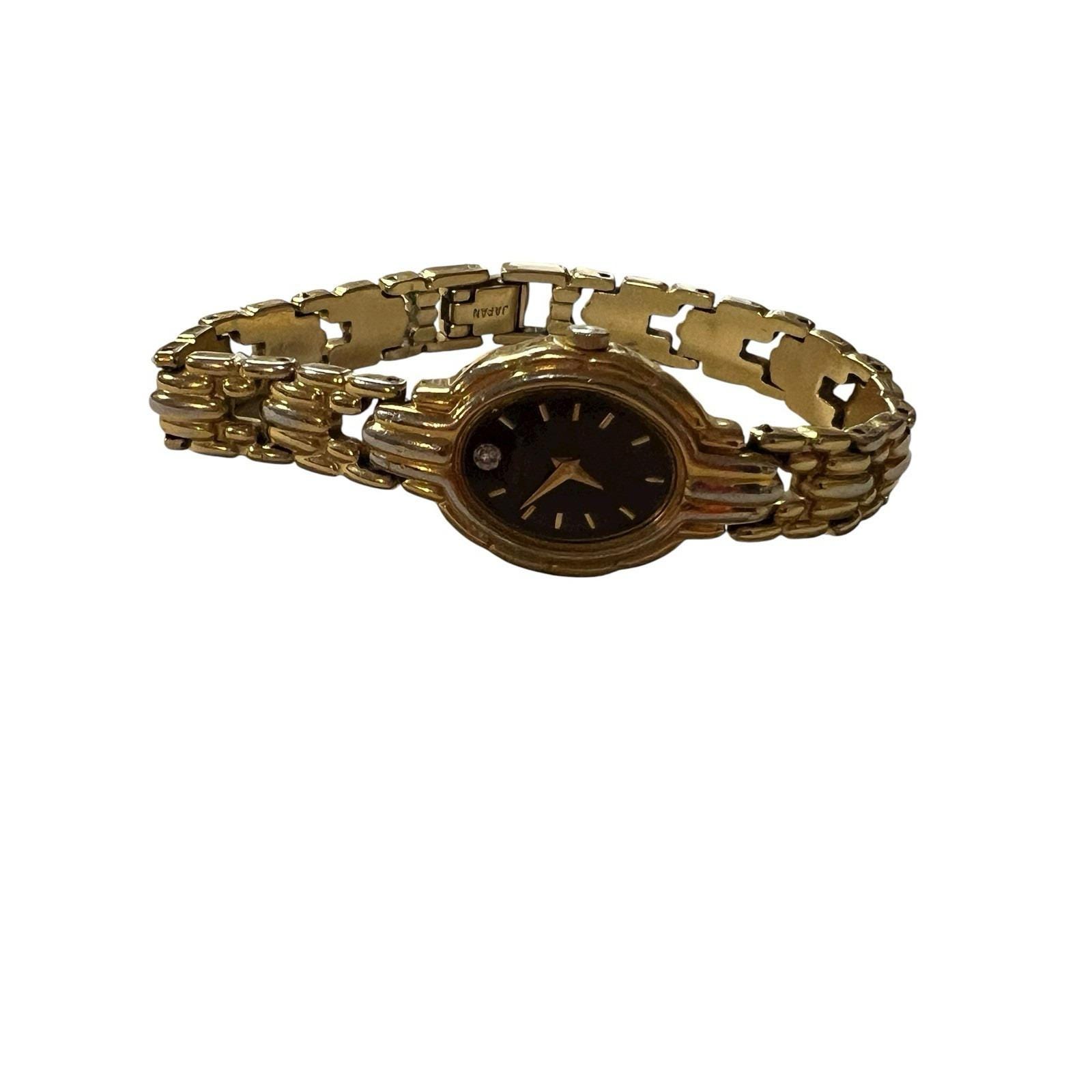 Untested Bulova Quartz T1 Steel Back Base Metal Bezel