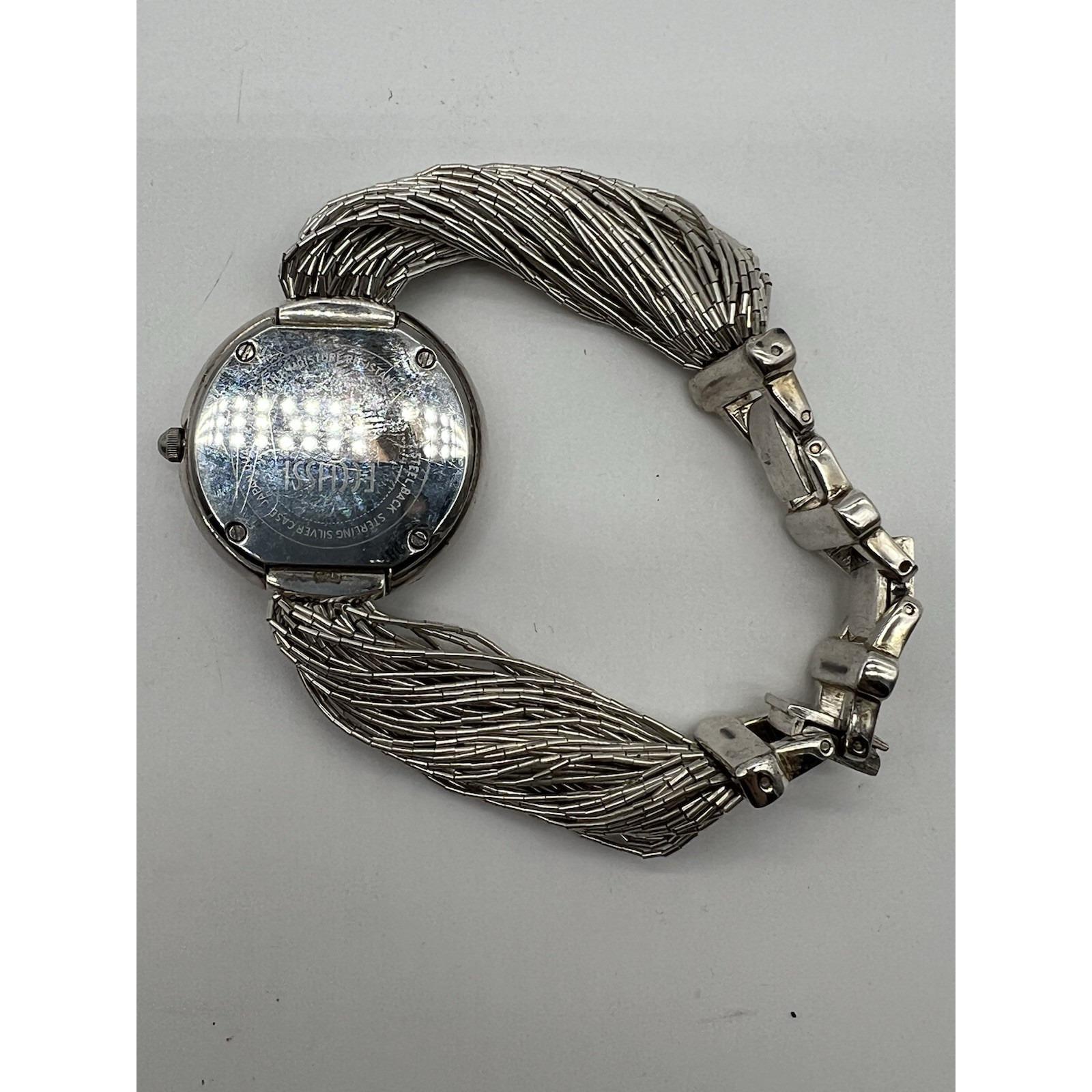 Ecclissi Sterling Silver MOP Dial 32840 Liquid Silver 