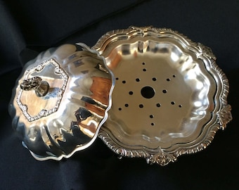 Vintage Compote Dish with insert