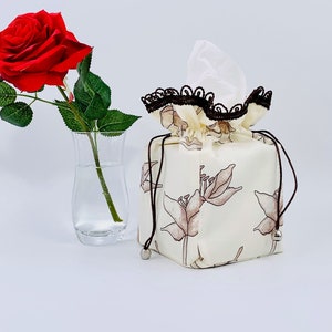 Tissue Box Cover, Floral Tissue Box Cover, Fabric Box Cover, Tissue Box Holder, Tissue Box, Fabric Tissue Box Cover, Tissue Holder