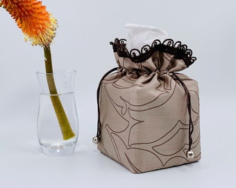 Tissue Box Cover / Cube Tissue Box Cover / Stof Box Cover / Tissue Box Holder / Tissue Box / Stof Tissue Box Cover / Tissue Holder