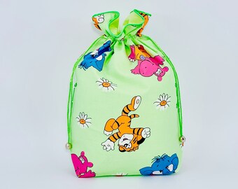 Kids Drawstring Bag, Drawstring Pouch, Spare Clothes Bag, Kids Laundry Bag, Kids Traveling Bag, Drawstring Shoes Bag
