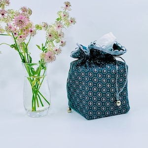 Tissue Box Cover, Square Tissue Box Cover, Fabric Box Cover, Tissue Box Holder, Green Tissue Box, Fabric Tissue Box Cover, Tissue Holder