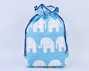 Kids Drawstring Bag, Drawstring Pouch, Spare Clothes Bag, Kids Laundry Bag, Linen Drawstring Bags, Kids Travel Bag
