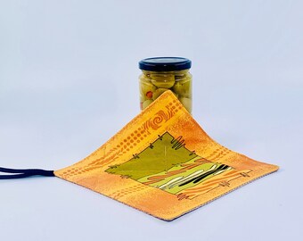 Handmade Cotton Jar Opener: Non-Slip Grip Aid for Seniors
