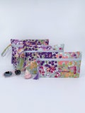 Personalized Floral Swimsuit Bag, Water Resistant Cosmetic Bag product logo