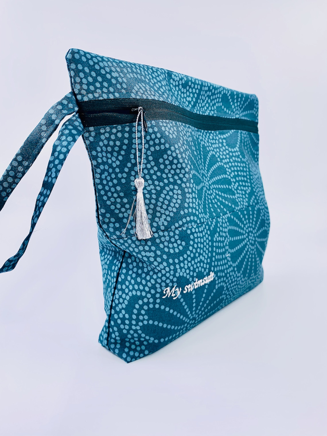 Swimsuit Bag / Wet Bikini Bag / Water Resistant Bag / Zippered Etsy