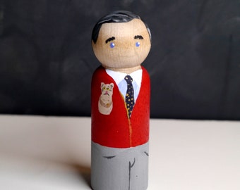 Mister Rogers Neighborhood Peg Dolls