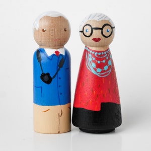 Fashion Icons Peg Dolls