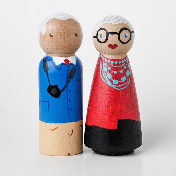 Fashion Icons Peg Dolls