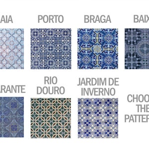 Portuguese Azulejos Wedding Table Numbers image 4