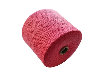 Loro Piana 100% Italian Cashmere in Rosa Confetto 26 - per 100g Cake/Cone - Lace Weight 2/27 NM, Perfect for Knitting, Weaving& Crochet