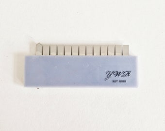 Adjustable Needle Pusher for Silver Reed LK150 Knitting Machine 6.5mm Mid Gauge - 3d Printed Eco-resins & 304 Stainless Steel Laser Cutting