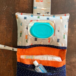 Car Diaper Clutch | Vehicle Diaper Clutch | Small Diaper Bag | Diaper Tote | Baby Shower Gift