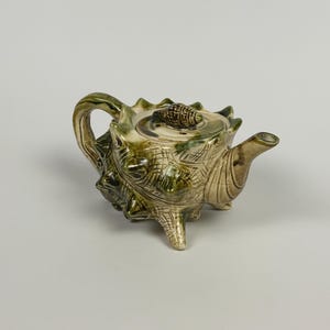 Vintage Seashell Conch Shaped Teapot, Made in Japan