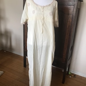 Antique Wedding Dress Ivory Made in 1915