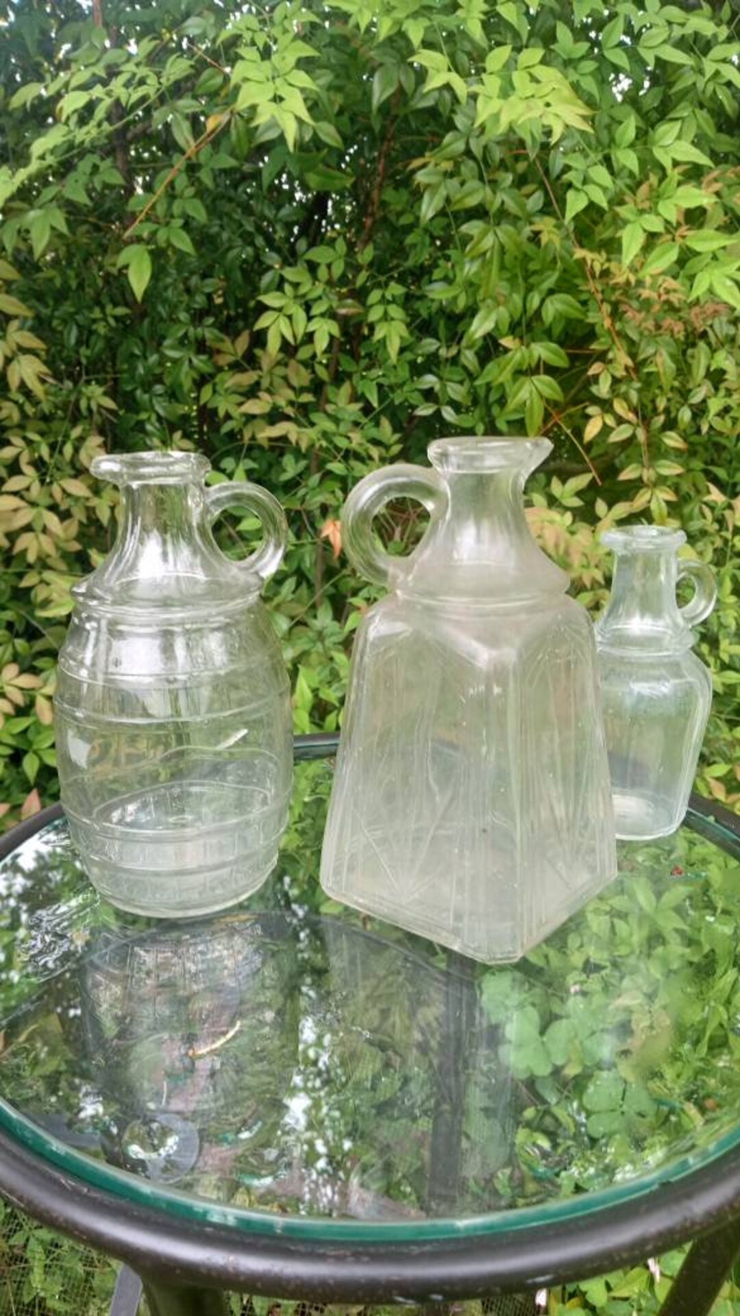 Lot of 3 Antique Vinegar Bottles Whitehouse Applepie Ridge Brands Etsy