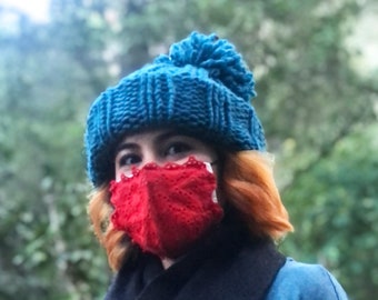 puffy winter hat