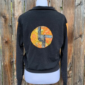 womens large upcycled Phish NYE Madison Square Garden flannel pearl snaps YEMSG
