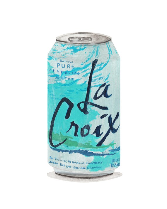 La Croix pure Limited Edition PRINT 8x10 - Etsy