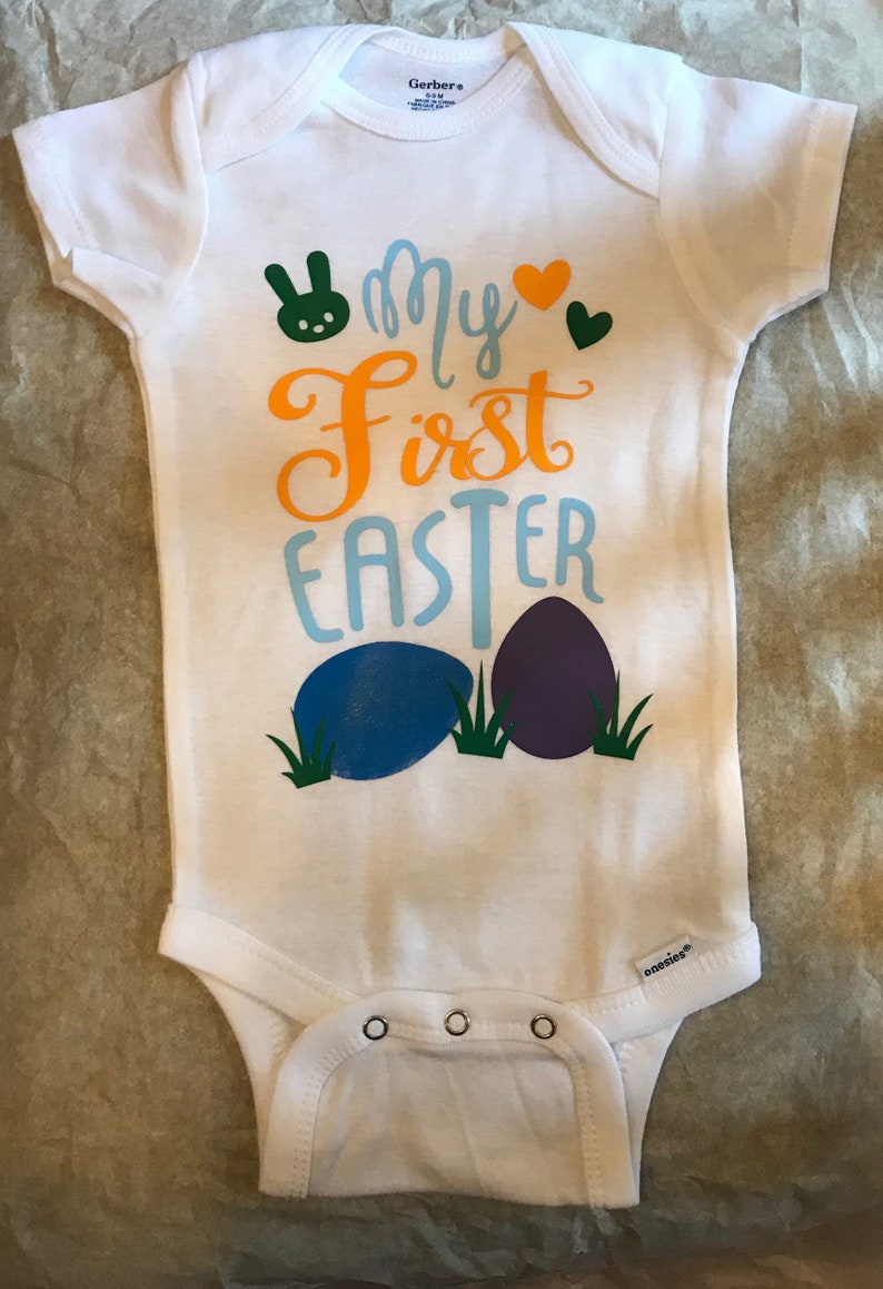 baby's first easter onesie