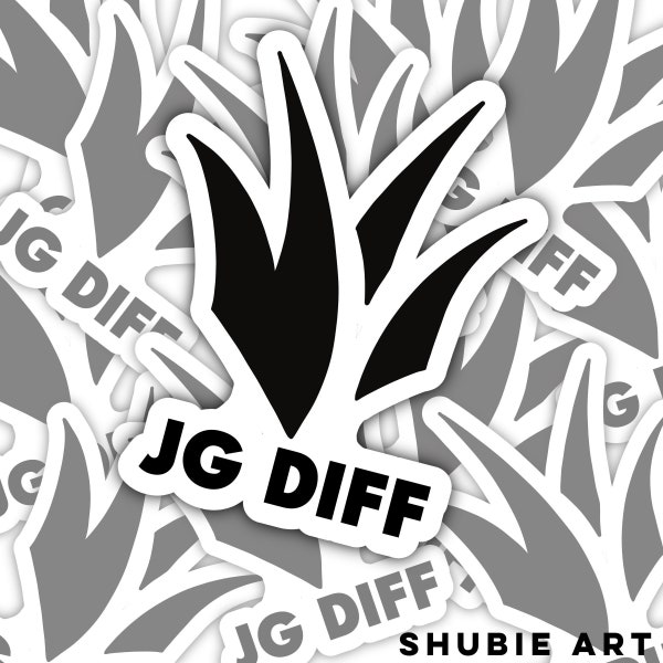 League of Legends Jungle Diff Sticker, jungle main, lol sticker, jg diff