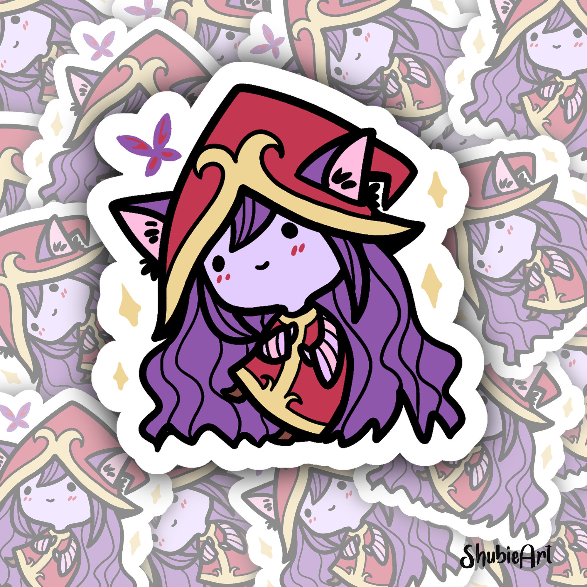 Cute League Of Legends Lulu Sticker Etsy