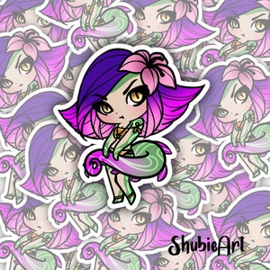 Cute League of Legends Neeko Sticker